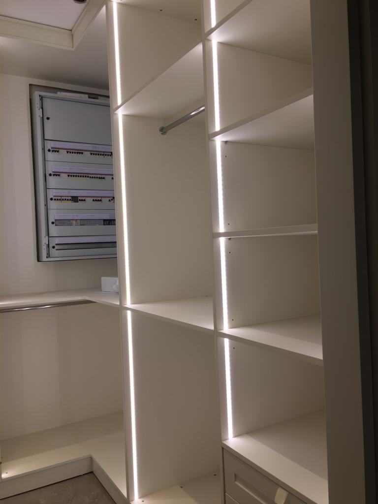Arnavutköy Villa Projesi Dolap Tasarımı — iç planlama
