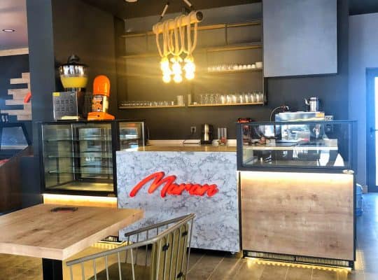 Bodrum Cafe Tasarımı — genel atmosfer