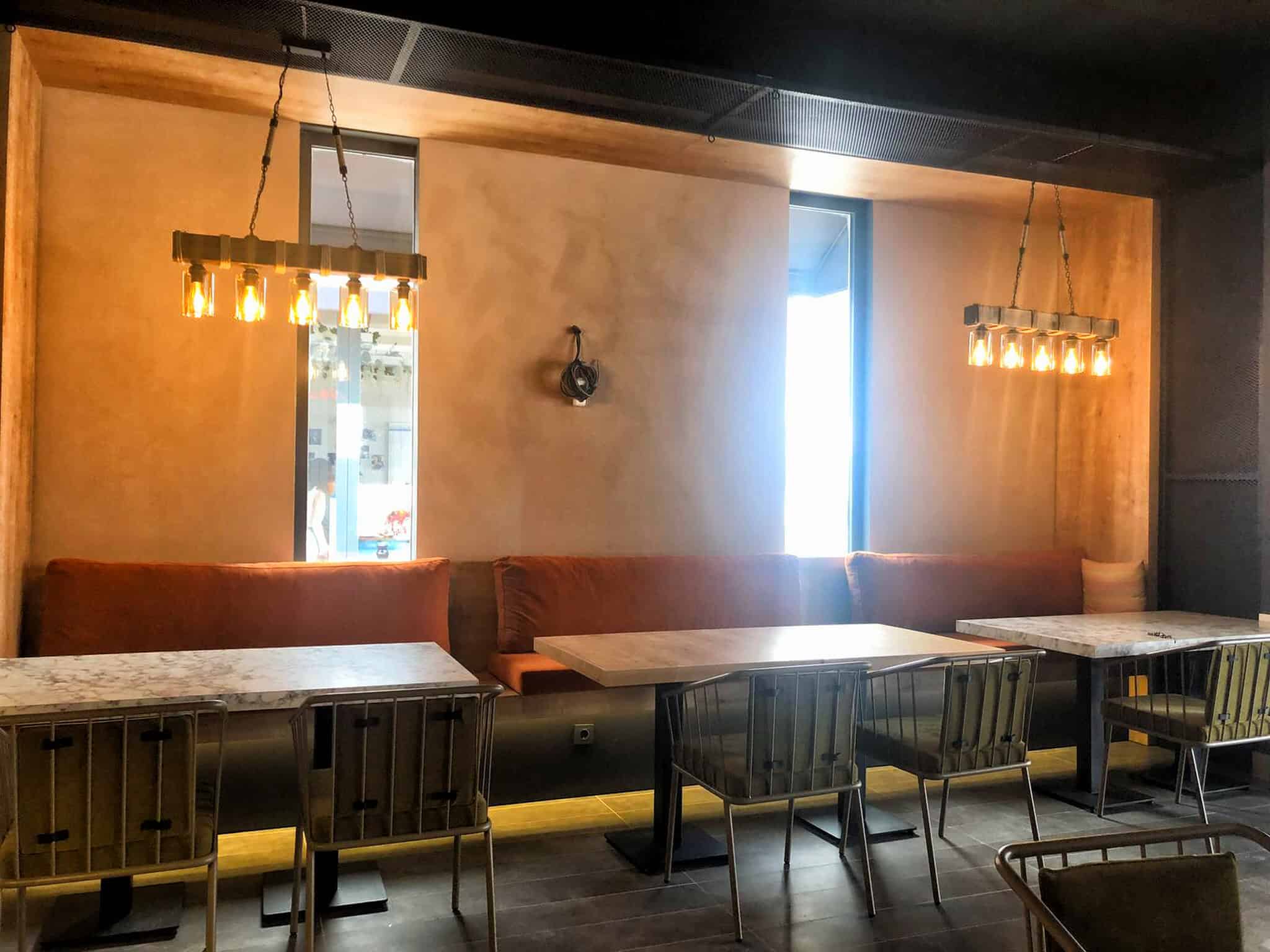 Bodrum Cafe Tasarımı — iç mekan detayları