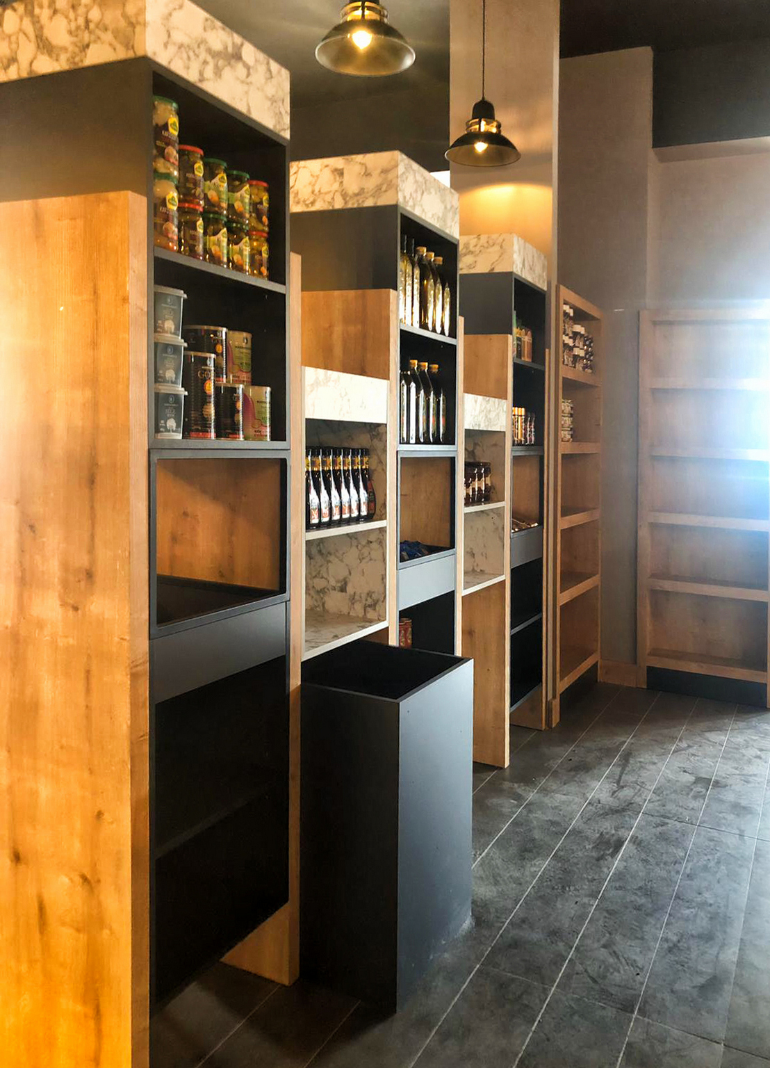 Bodrum Cafe Tasarımı — oturma alanı