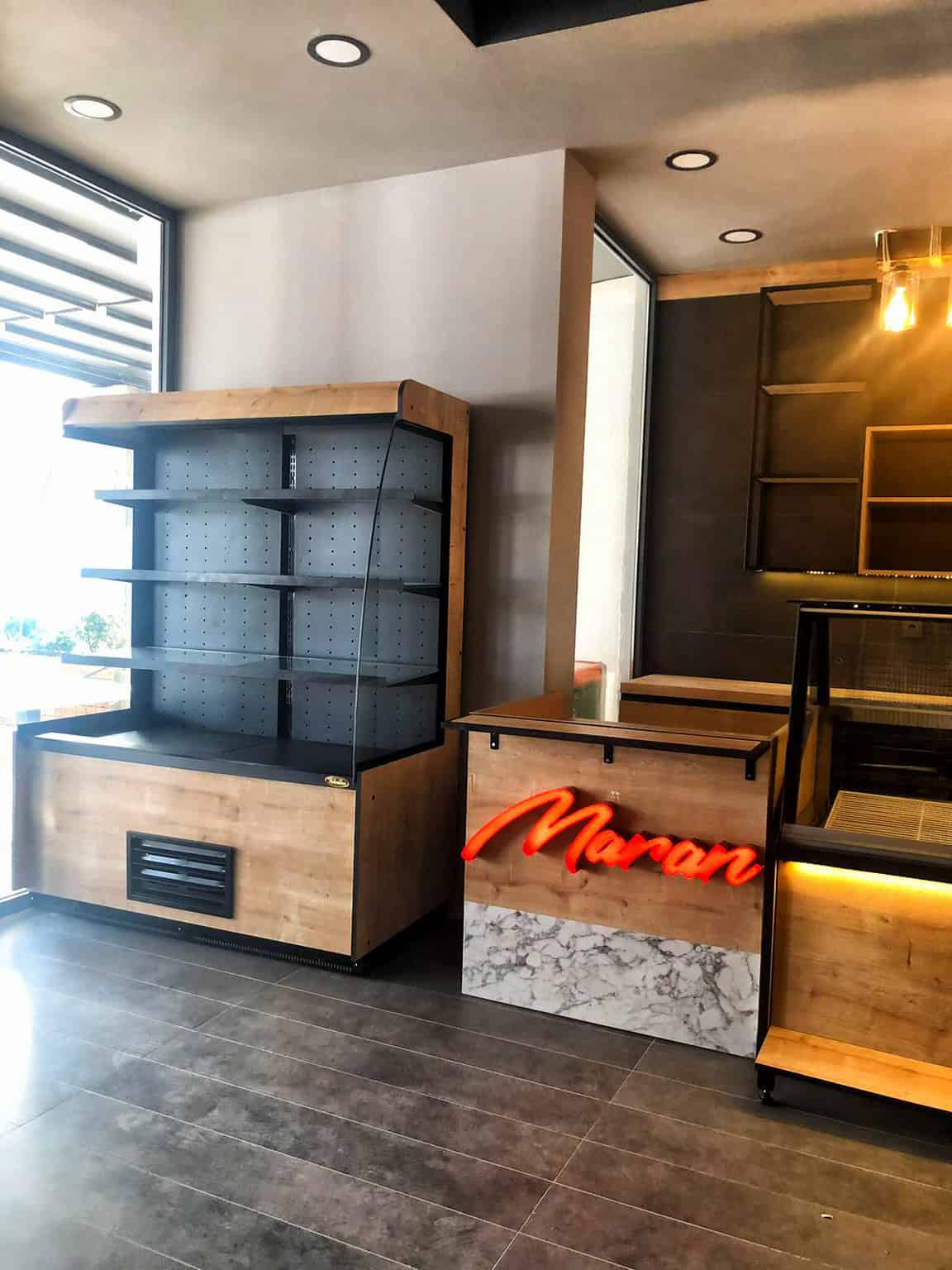 Bodrum Cafe Tasarımı — detay görünüm