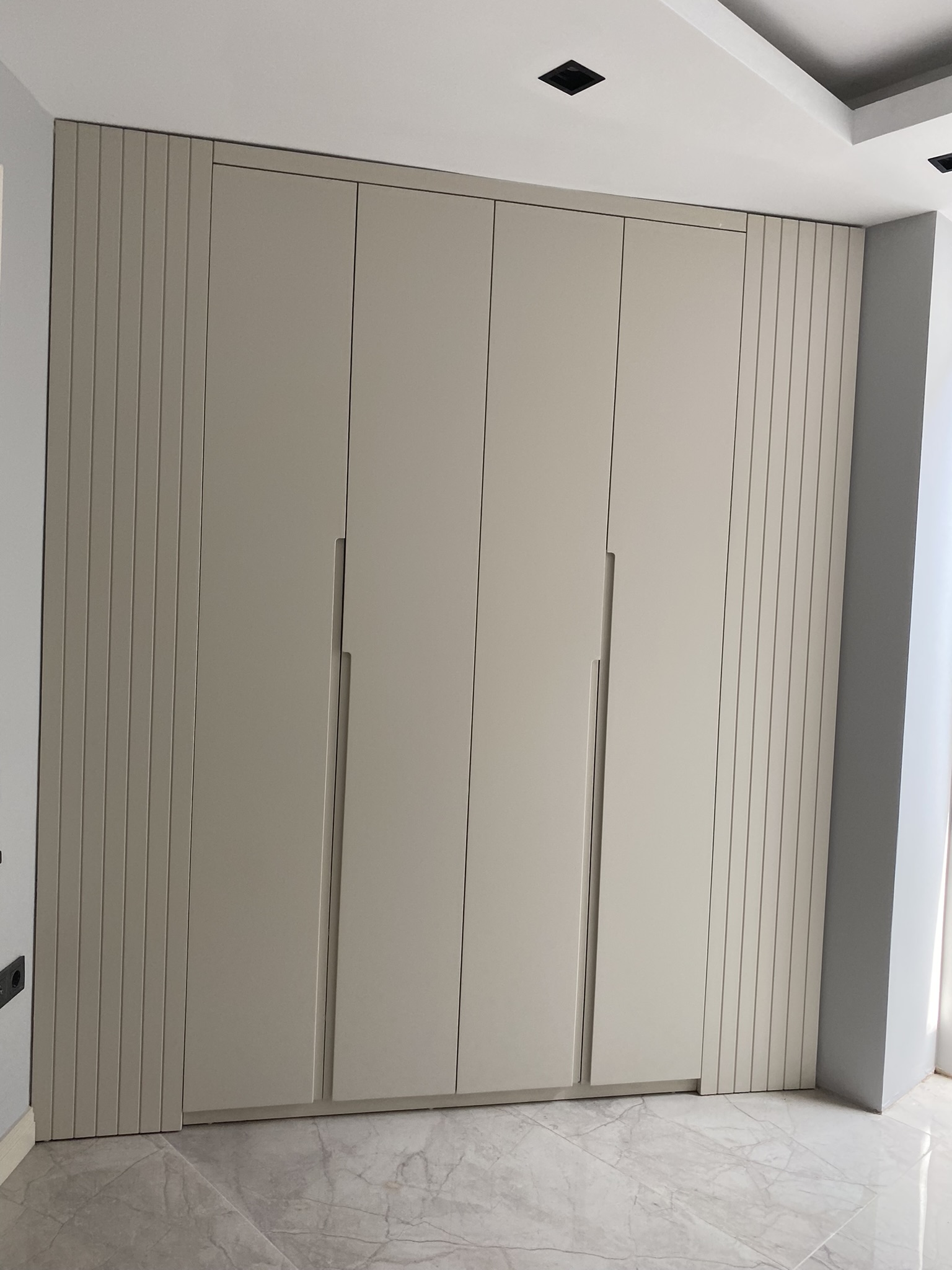 Bodrum Yalıkavak villa dolap tasarımı modül detayları