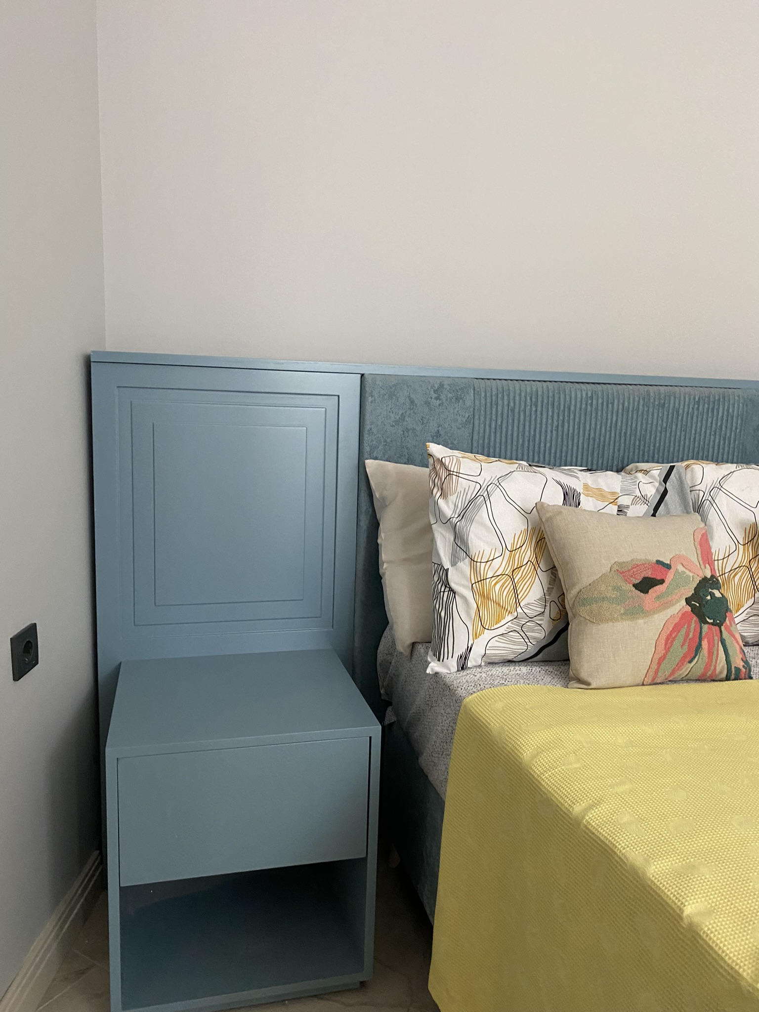 Bodrum Yalıkavak Villa yatak odası — detay ve oran