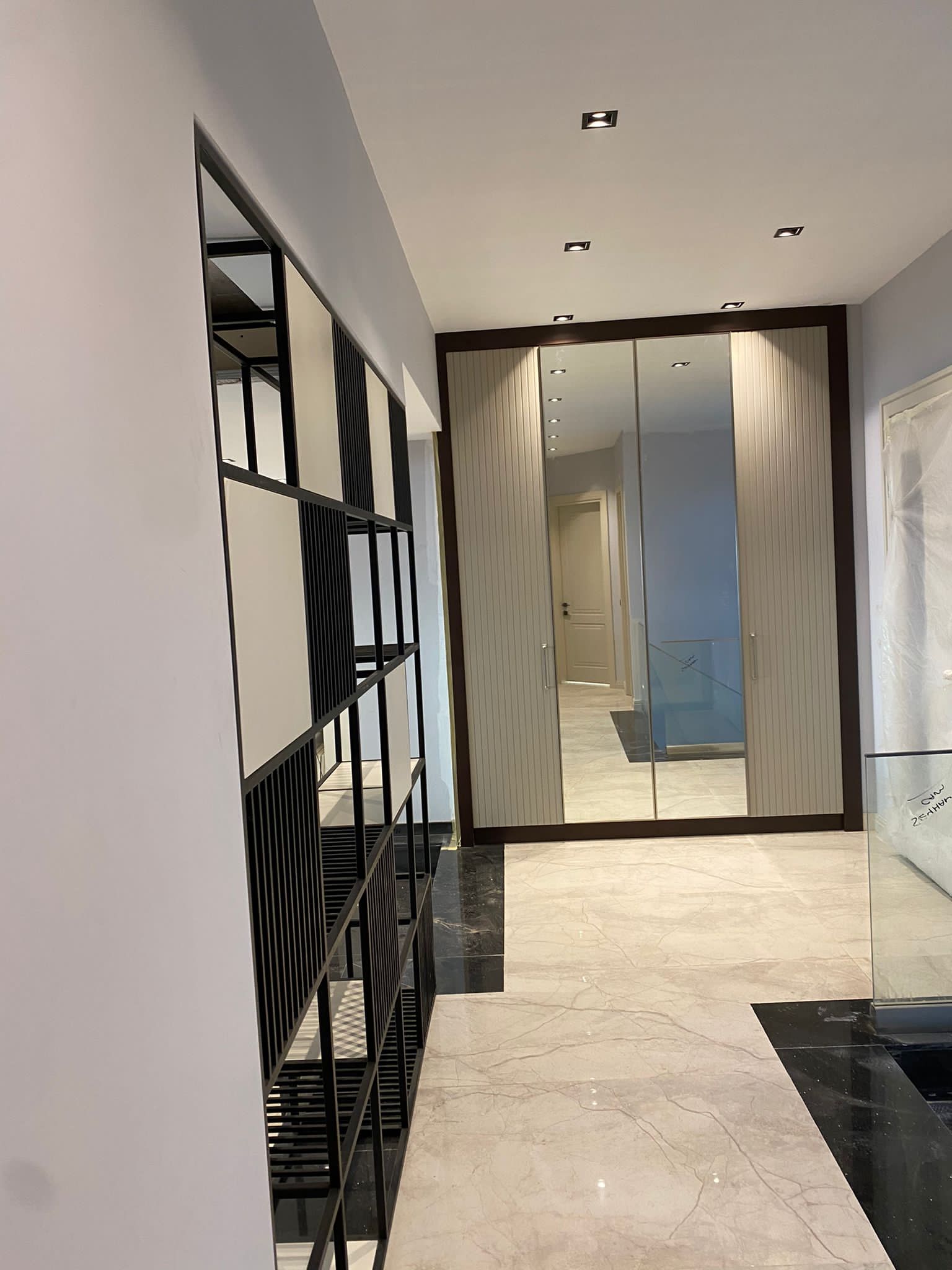 Bodrum Yalıkavak villa dolap tasarımı özel detay görünümü