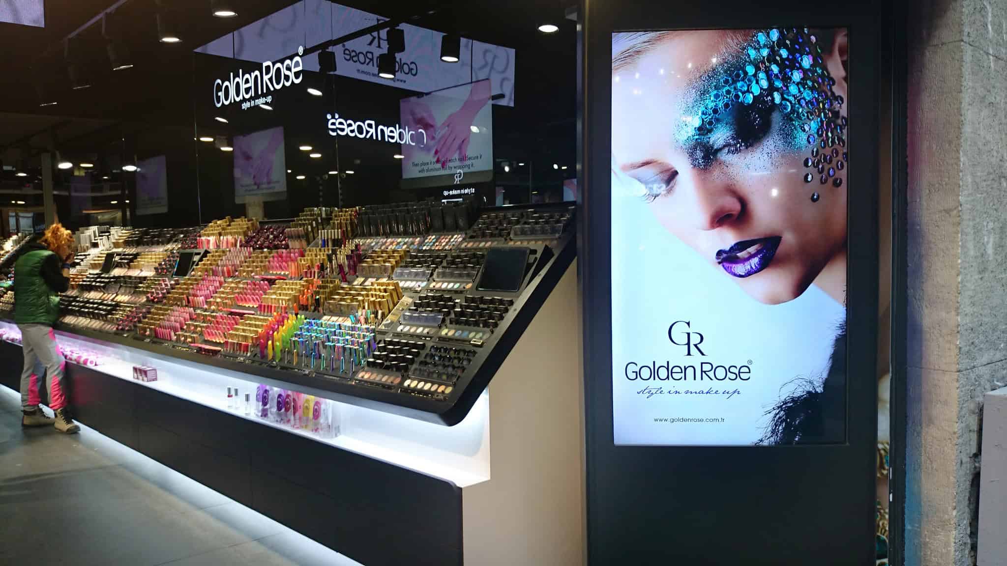 Golden Rose Stand Tasarım görsel 1