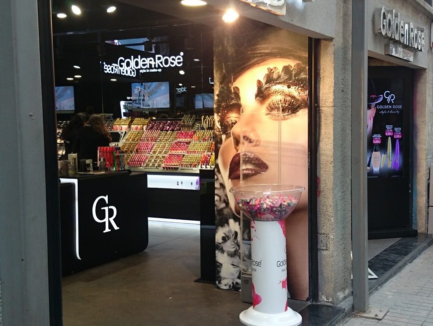 Golden Rose Stand Tasarımı