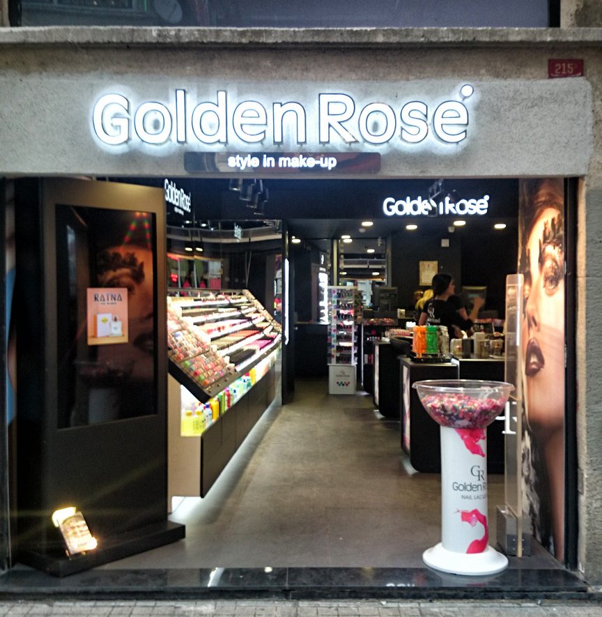 Golden Rose Stand Tasarım görsel 3