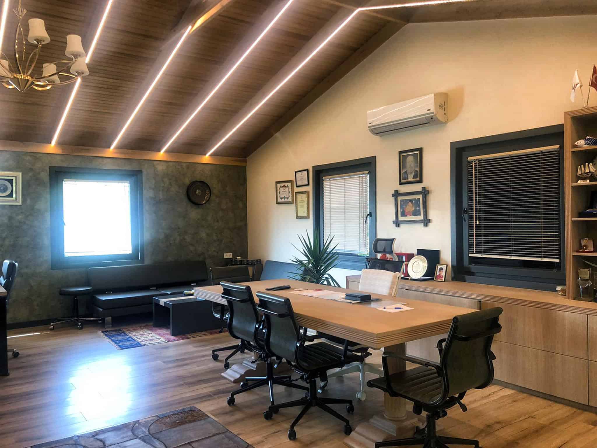 Tuzla AK İnşaat Ofis Projesi — detay görünüm